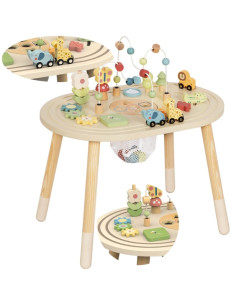 TOOKY TOY medinis safario užsiėmimų stalas