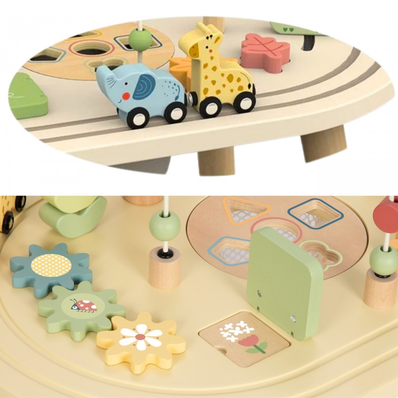 TOOKY TOY medinis užsiėmimų stalas