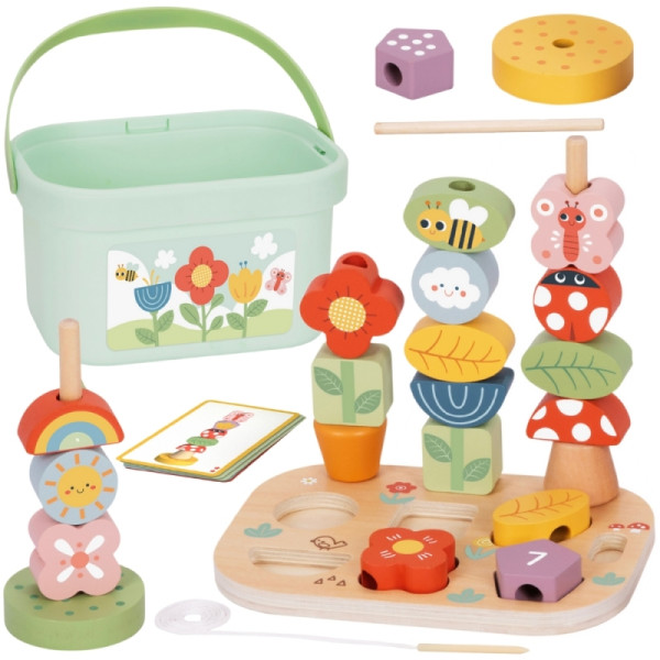 TOOKY TOY edukacinė dėžutė 5 in 1 Stebuklų Sodas Montessori TOOKY TOY edukacinė dėžutė 5 in 1 Stebuklų Sodas Montessori