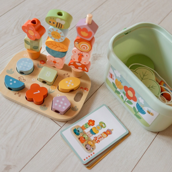 TOOKY TOY edukacinė dėžutė 5 in 1 Stebuklų Sodas Montessori TOOKY TOY edukacinė dėžutė 5 in 1 Stebuklų Sodas Montessori
