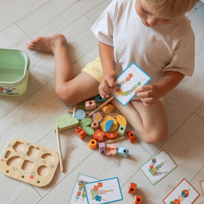 TOOKY TOY Развивающий набор 5 в 1 Волшебный сад Монтессори