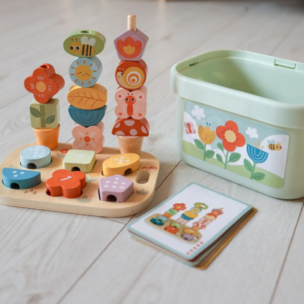 TOOKY TOY edukacinė dėžutė 5 in 1 Stebuklų Sodas Montessori TOOKY TOY edukacinė dėžutė 5 in 1 Stebuklų Sodas Montessori