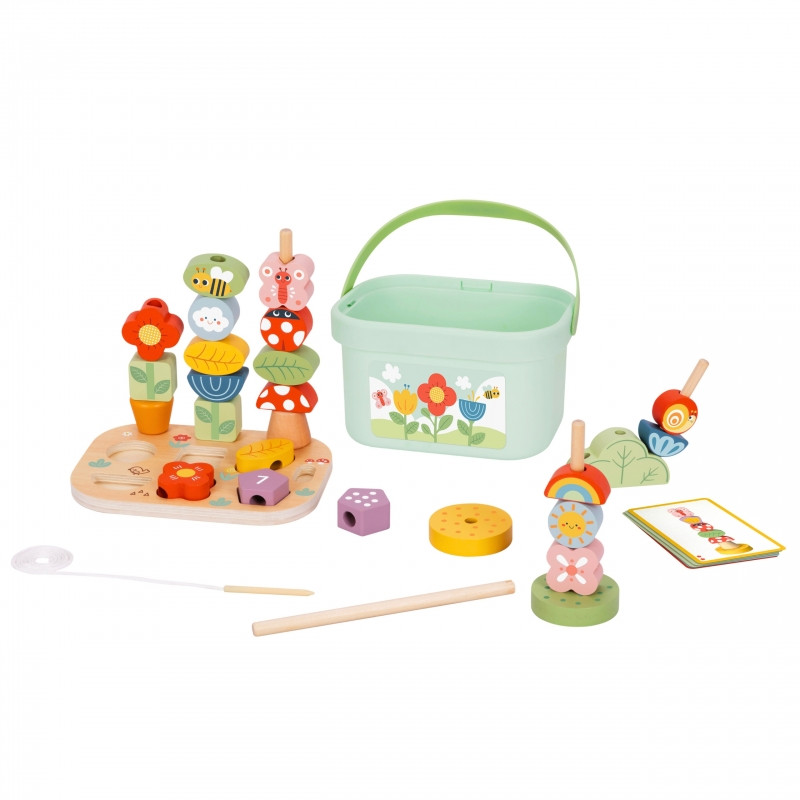 TOOKY TOY edukacinė dėžutė 5 in 1 Stebuklų Sodas Montessori