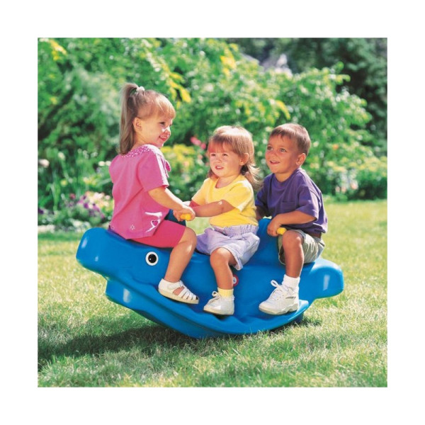 Little Tikes Whale Teeter Totter-Blue 1pk