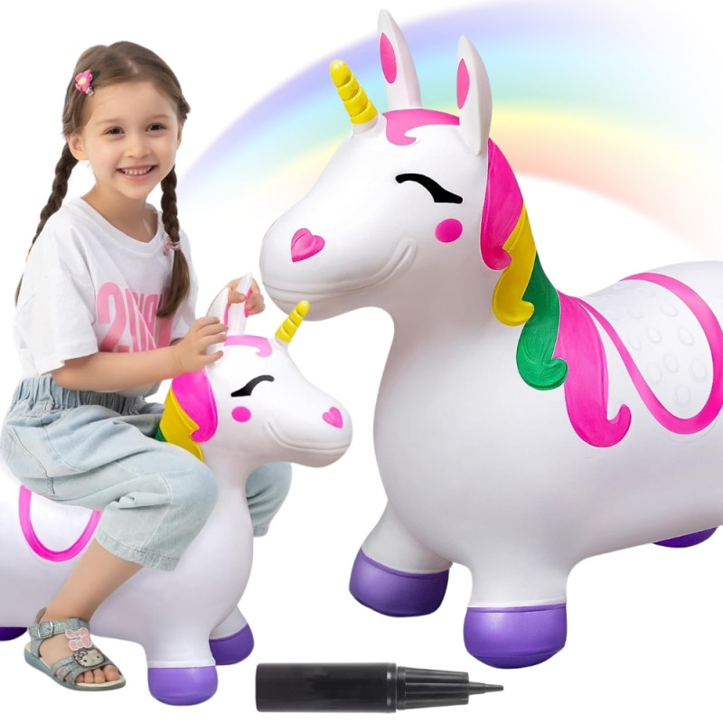 WOOPIE guminis džemperis Unicorn White+ Pump