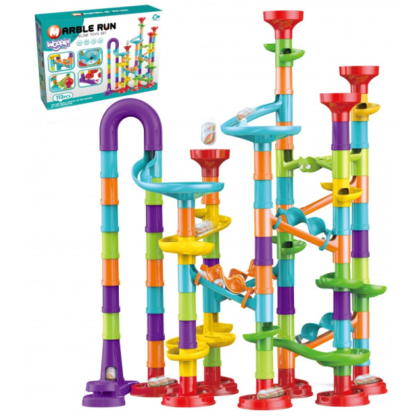 WOOPIE Kulodrom rutulinių takelių rinkinys spiralė 113 vnt. WOOPIE Kulodrom rutulinių takelių rinkinys spiralė 113 vnt.