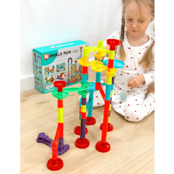 WOOPIE Kulodrom rutulinių takelių rinkinys spiralė 113 vnt. WOOPIE Kulodrom rutulinių takelių rinkinys spiralė 113 vnt.