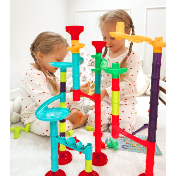 WOOPIE Kulodrom rutulinių takelių rinkinys spiralė 113 vnt. WOOPIE Kulodrom rutulinių takelių rinkinys spiralė 113 vnt.