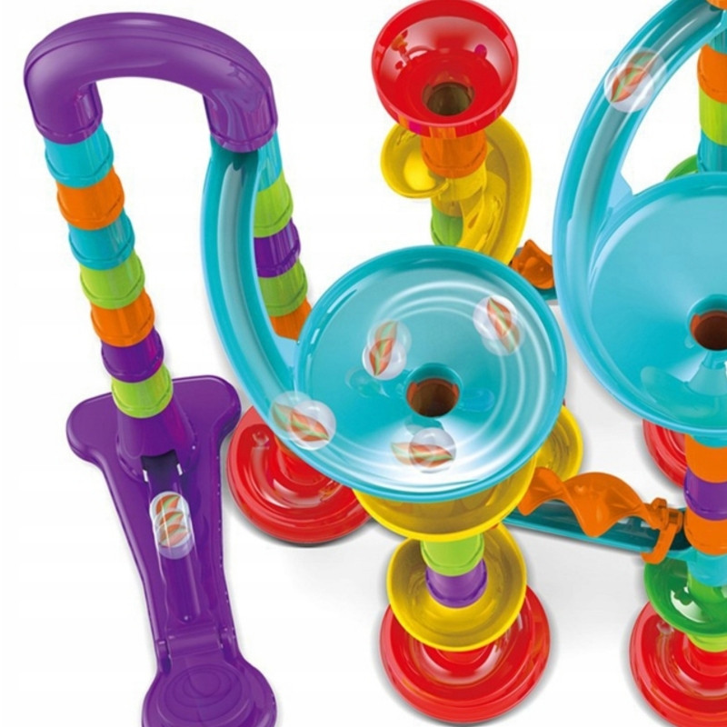 WOOPIE Kulodrom rutulinių takelių rinkinys spiralė 113 vnt.
