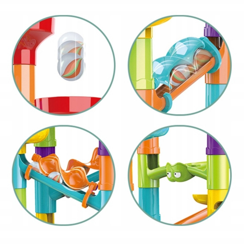 WOOPIE Ball Track Spiral Set 113 pcs.