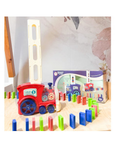 WOOPIE elektrinis traukinys Domino lokomotyvas 2