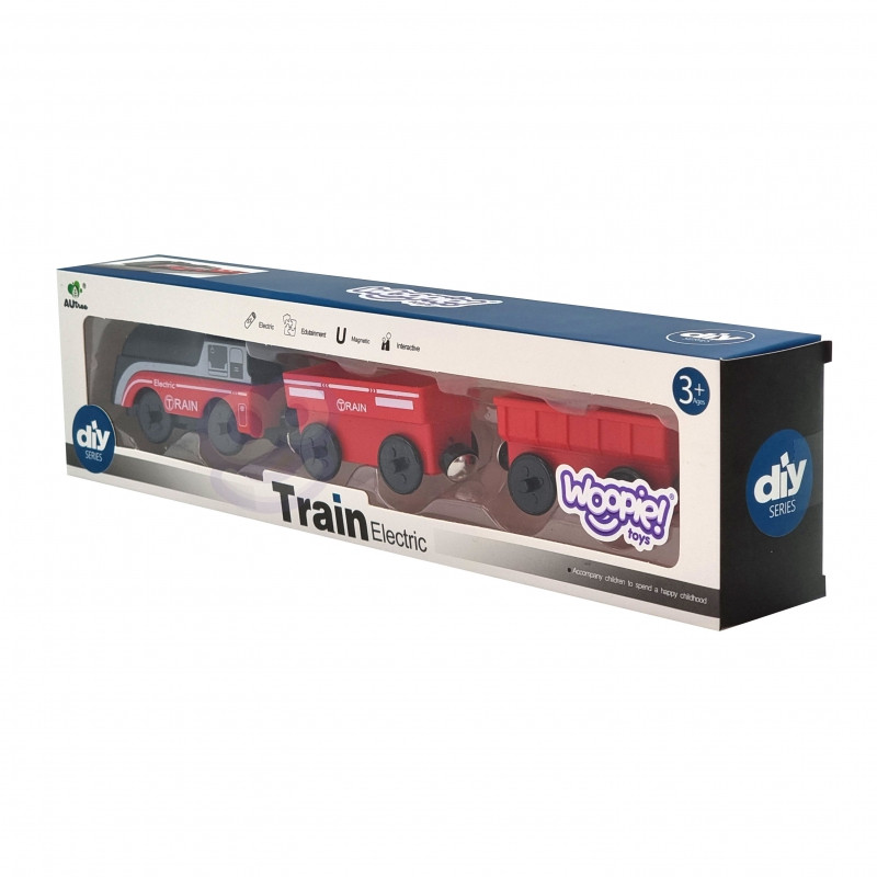 Электровоз WOOPIE с магнитными вагонами