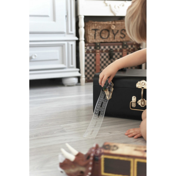 WOOPIE Грузовик динозавров с пусковой установкой и машинками 15 шт.