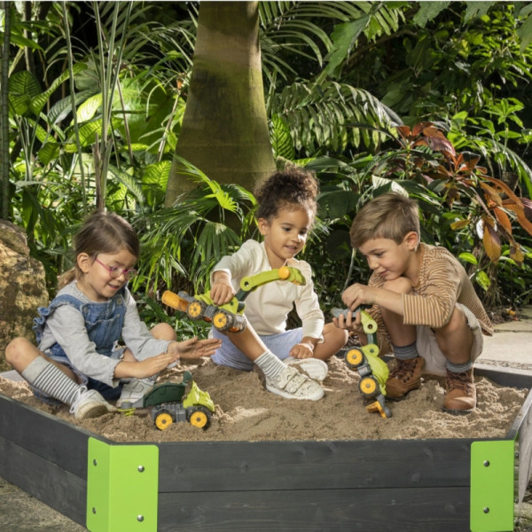 BIG plūgo purkštuvas Dinozaurų galios darbininko smėlio žaislas