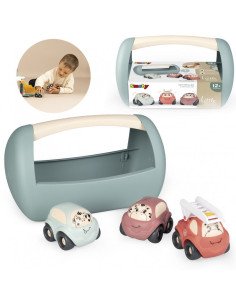 SMOBY Little Vroom Planet žaislinė automobilio dėžė