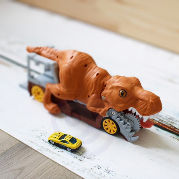 WOOPIE Dinozaurų Automobilių Paleidimo Įrenginys + Auto 1vnt. WOOPIE Dinozaurų Automobilių Paleidimo Įrenginys + Auto 1vnt.