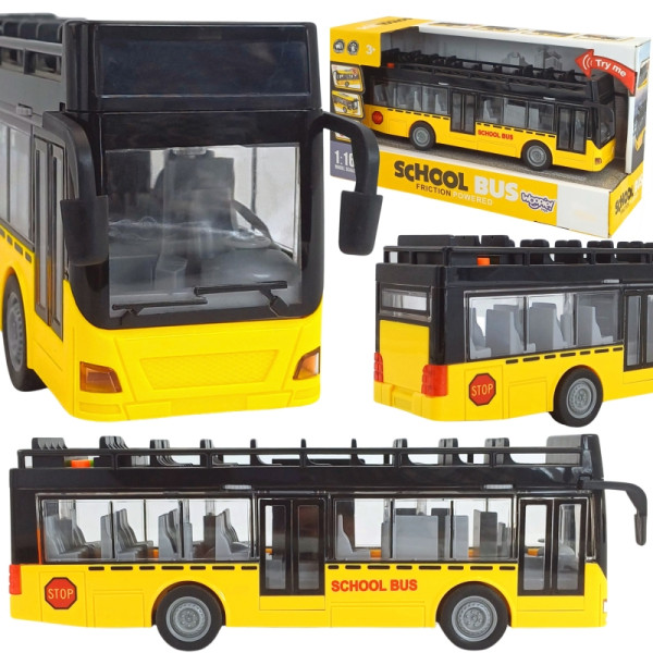 WOOPIE autobusas su žibintais ir atidaromomis durimis