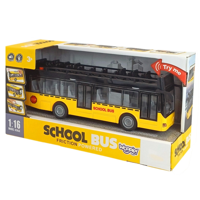 WOOPIE autobusas su žibintais ir atidaromomis durimis