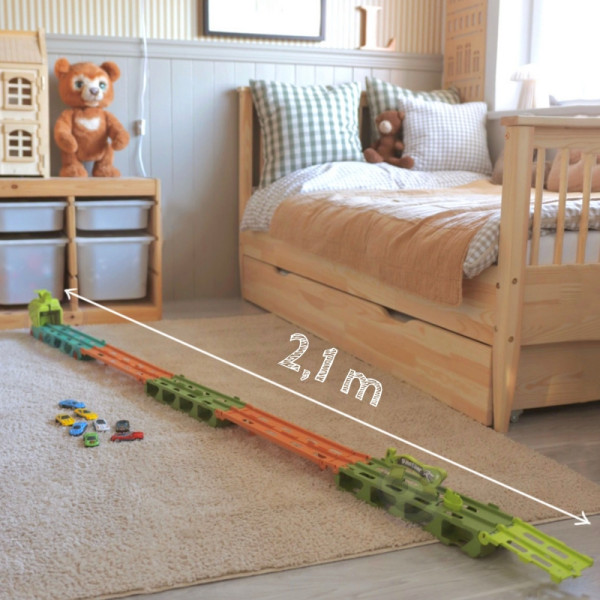 Игрушечный грузовик WOOPIE с траками для динозавров 2,1 м для машин