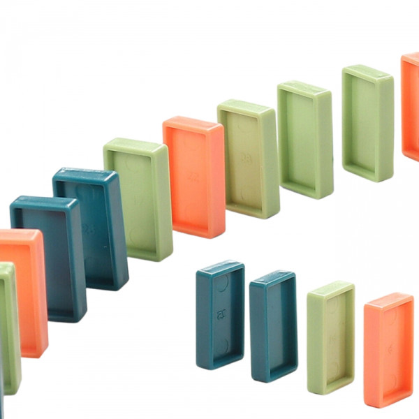 WOOPIE elektrinis traukinys Domino dinozauras oranžinis