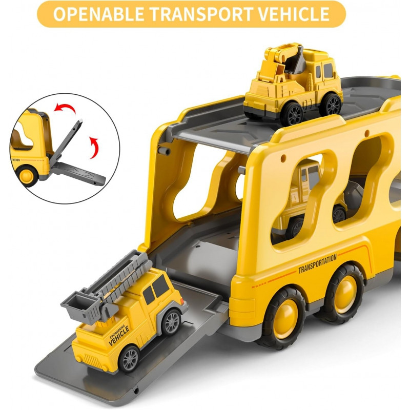 Набор из 5 эвакуаторов WOOPIE Road Tow Truck — помощь на дороге