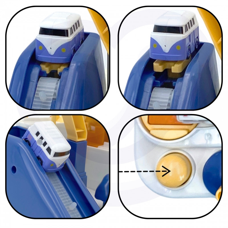 WOOPIE interaktyvi automobilių trasa "Pandos kosminis nuotykis"