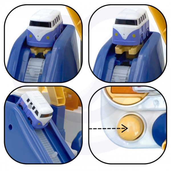 WOOPIE interaktyvi automobilių trasa "Pandos kosminis nuotykis"