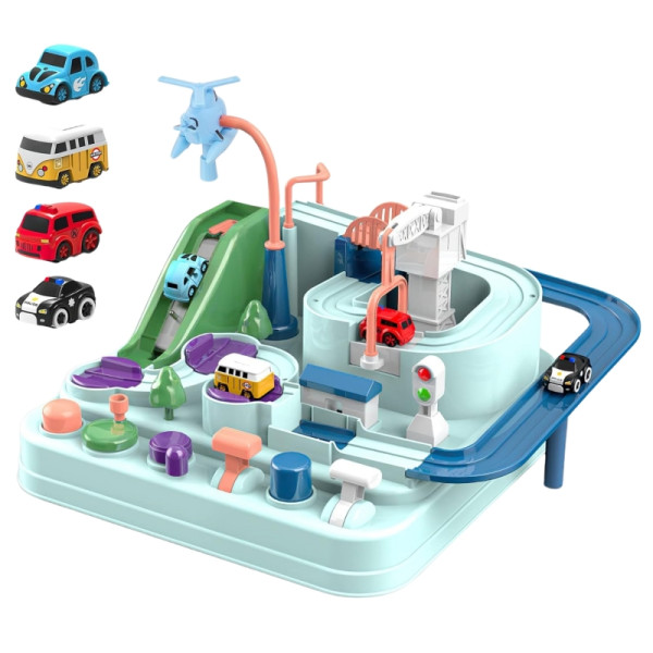 Интерактивная автомобильная трасса WOOPIE «Автомобильное приключение»