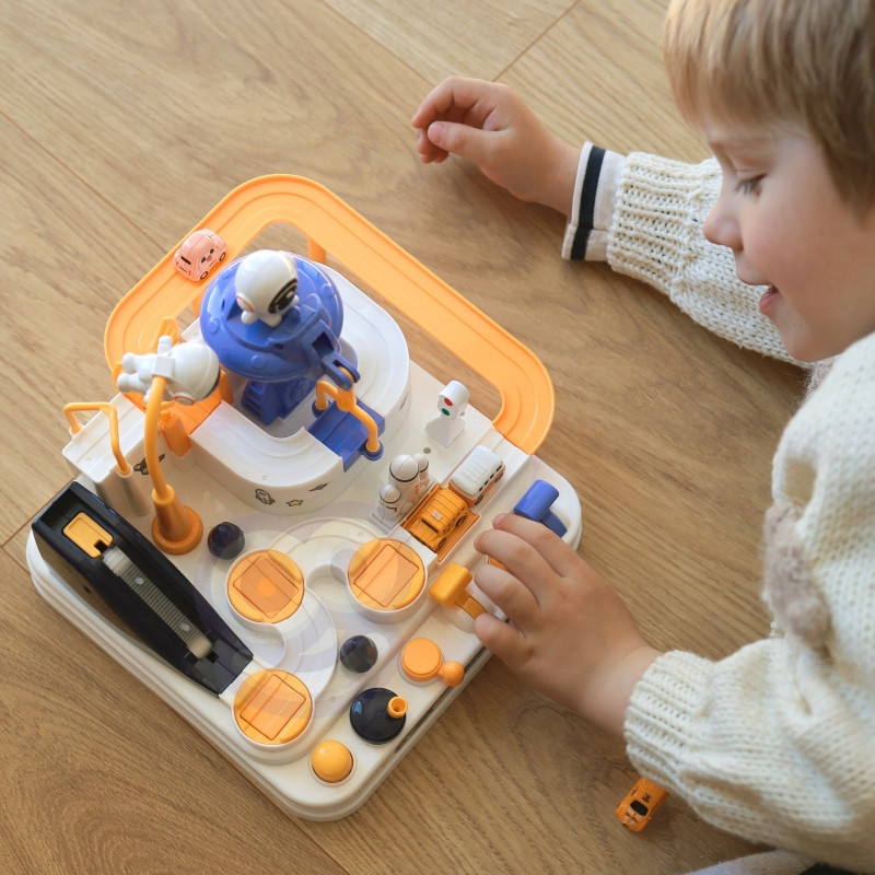 WOOPIE Interaktywny Tor Przeszkód dla Aut "Przygoda Astronauty"