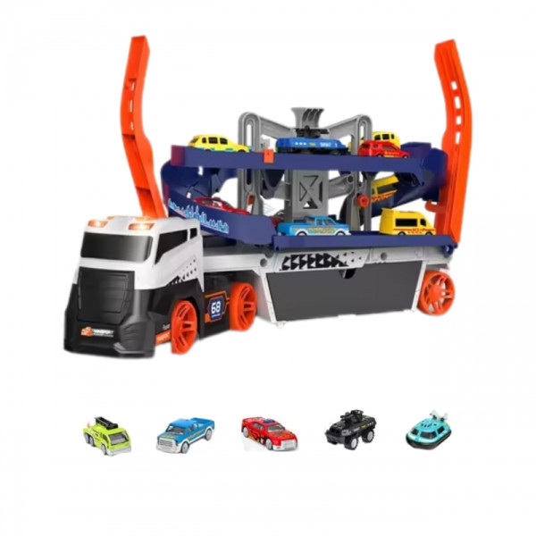 WOOPIE Интерактивный трек для эвакуатора грузовиков со звуком и светом