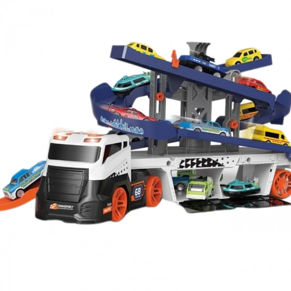 WOOPIE Интерактивный трек для эвакуатора грузовиков со звуком и светом