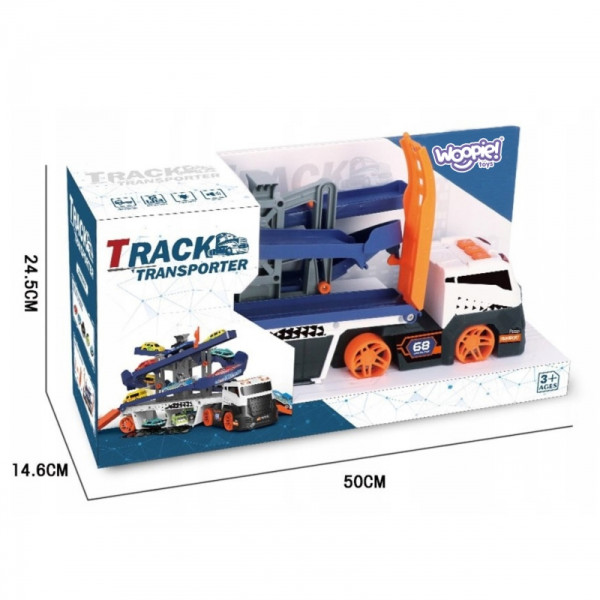 WOOPIE Интерактивный трек для эвакуатора грузовиков со звуком и светом