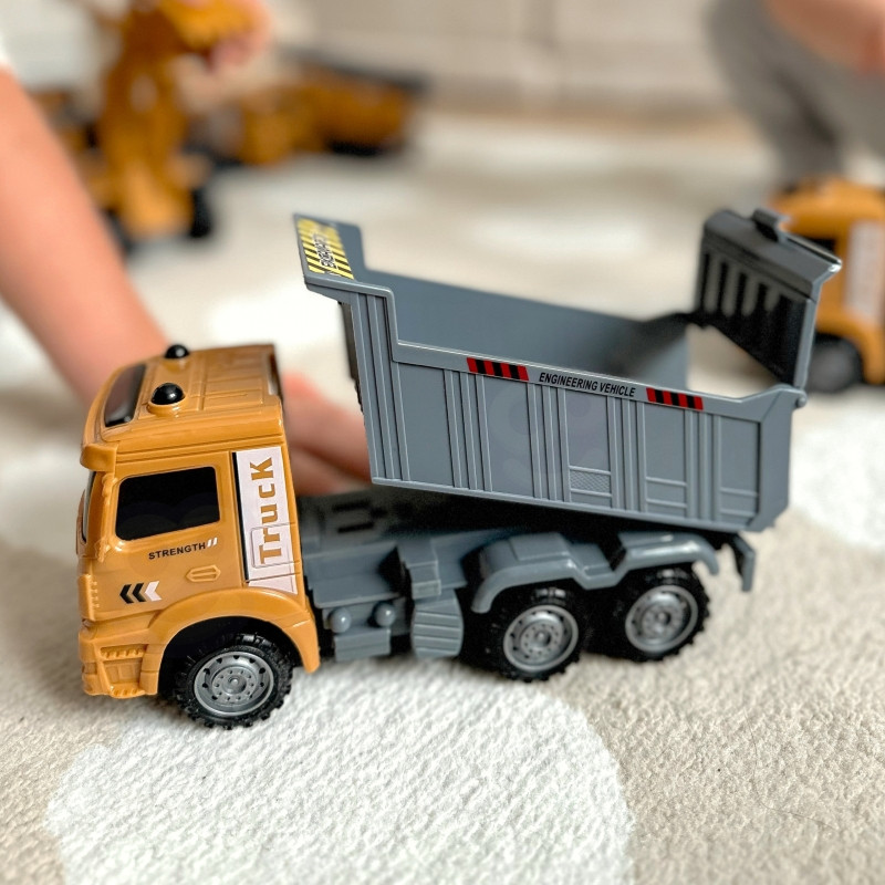 WOOPIE Puikus statybinių automobilių rinkinys 6in1