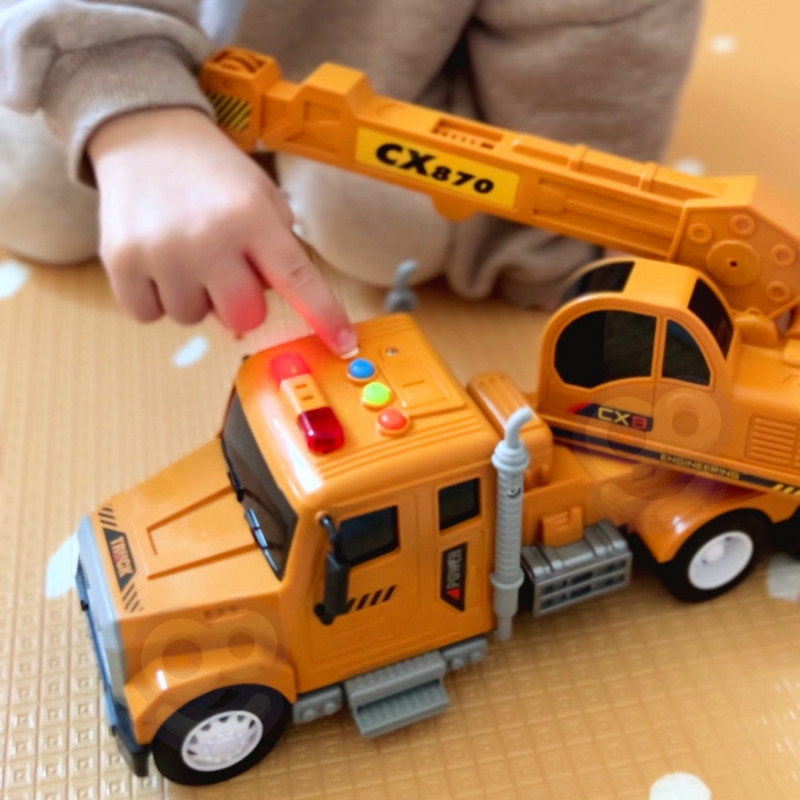 Woopie interaktyvus sunkvežimis–kranas 1:14 su šviesa ir garsu | Guri.lt