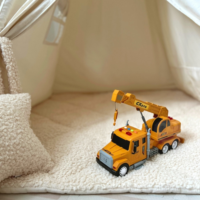 Woopie interaktyvus sunkvežimis–kranas 1:14 su šviesa ir garsu | Guri.lt