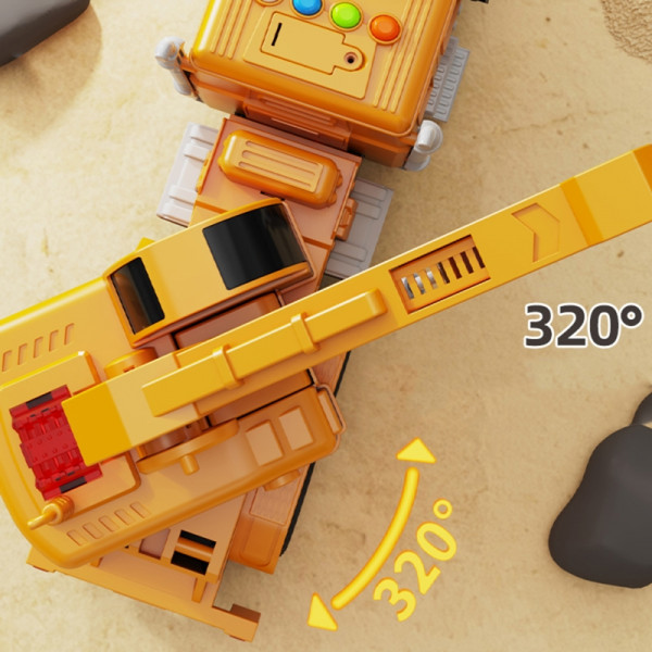 Woopie interaktyvus sunkvežimis–kranas 1:14 su šviesa ir garsu | Guri.lt