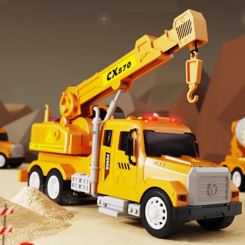 Woopie interaktyvus sunkvežimis–kranas 1:14 su šviesa ir garsu | Guri.lt