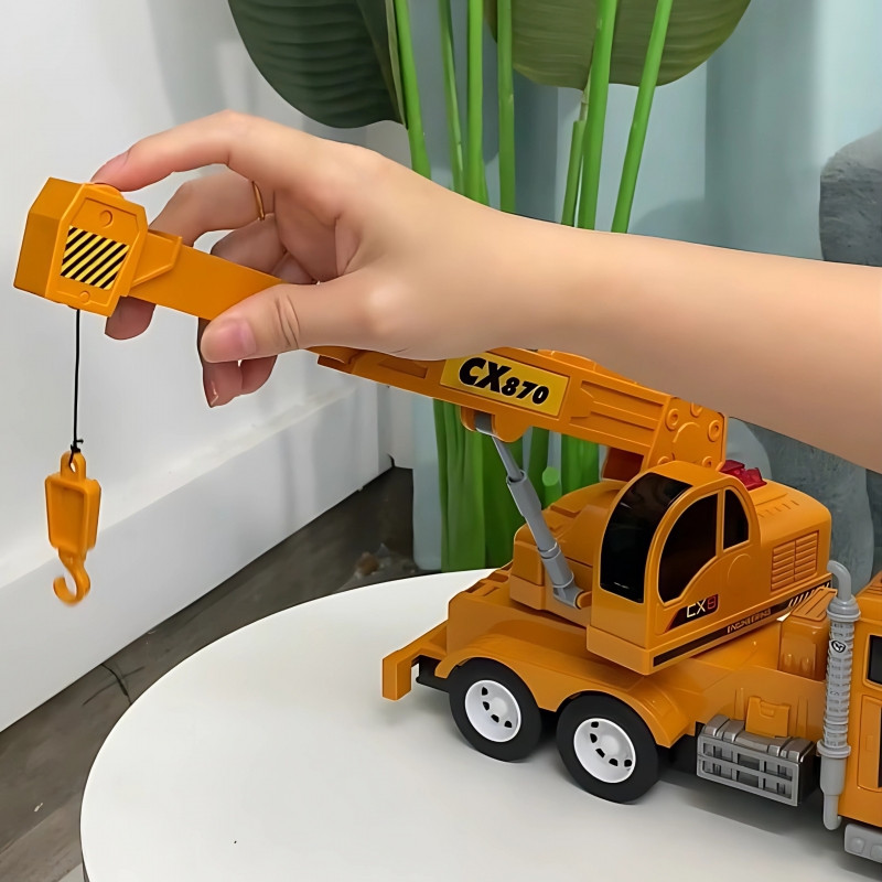 Woopie interaktyvus sunkvežimis–kranas 1:14 su šviesa ir garsu | Guri.lt