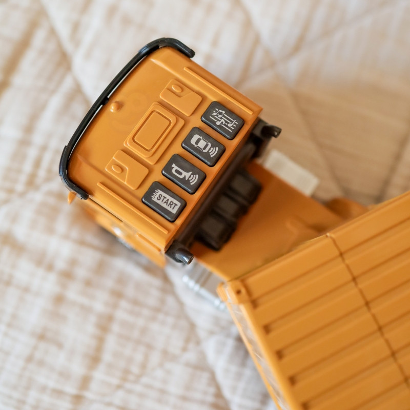 WOOPIE Грузовик 6 в 1 Конструктор Пружины Кран Аксессуары