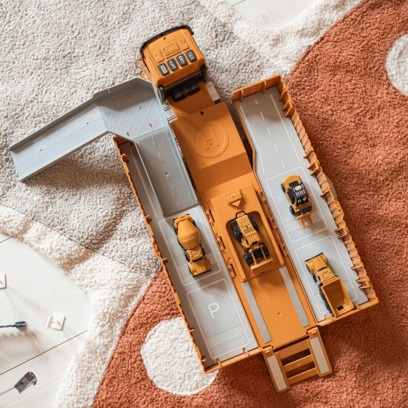 WOOPIE Грузовик 6 в 1 Конструктор Пружины Кран Аксессуары