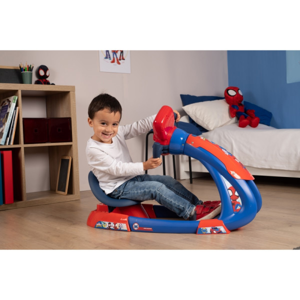 Smoby Spidey vairavimo simuliatorius su šviesa ir garsu Smoby Spidey vairavimo simuliatorius su šviesa ir garsu