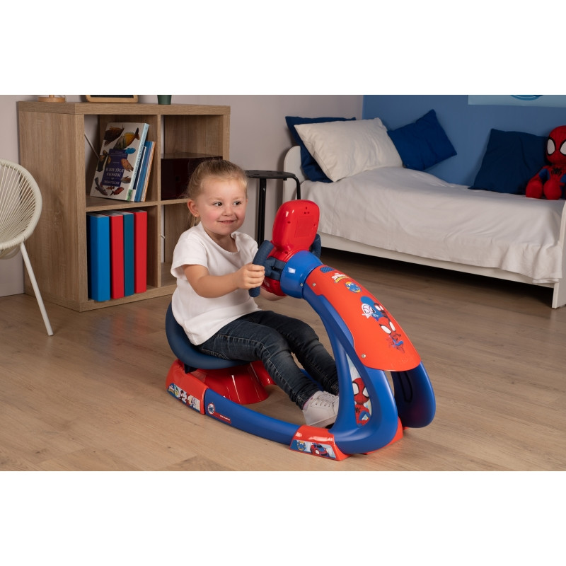 Smoby Spidey vairavimo simuliatorius su šviesa ir garsu