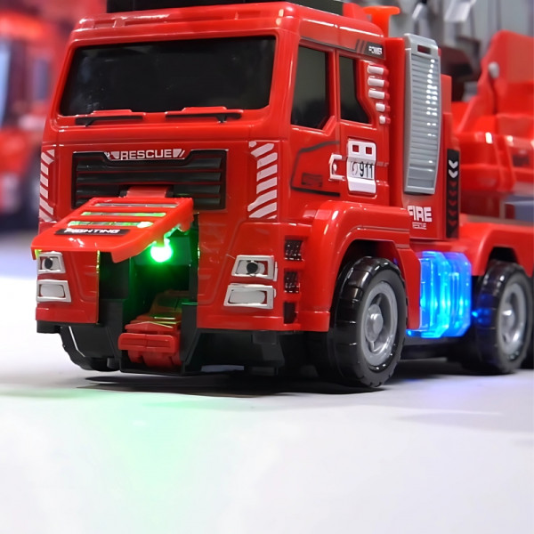 WOOPIE Интерактивная пожарная машина с движущейся лестницей