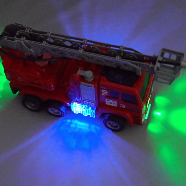 WOOPIE Интерактивная пожарная машина с движущейся лестницей