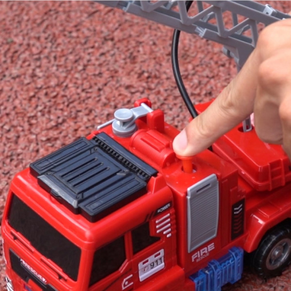 WOOPIE Интерактивная пожарная машина с движущейся лестницей