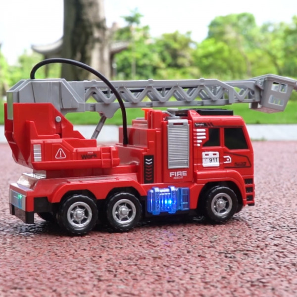 WOOPIE Интерактивная пожарная машина с движущейся лестницей