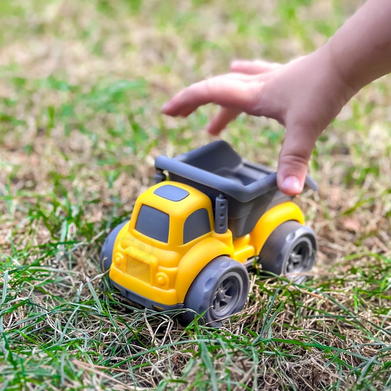 Набор строительных машин WOOPIE 3-в-1: мусоровоз, бетономешалка, самосвал