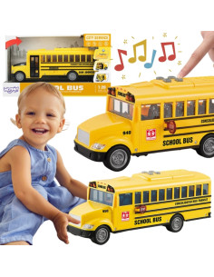 WOOPIE mokyklinis autobusas interaktyvus elektrinis 1:20