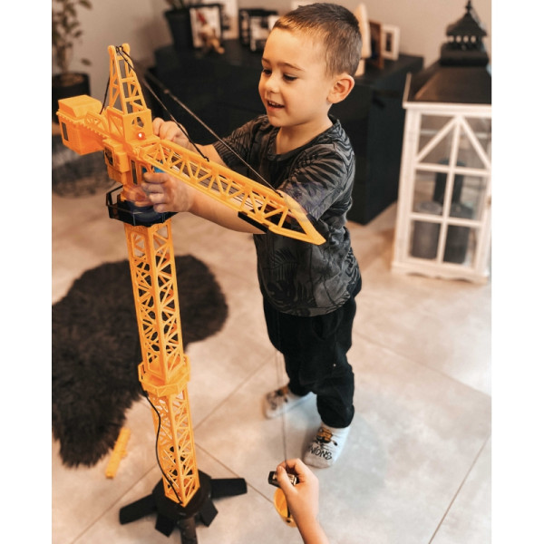 WOOPIE krano nuotoliniu būdu valdomas kranas 103 cm R/C ekskavatorius + 4 Akc. WOOPIE krano nuotoliniu būdu valdomas kranas 103 cm R/C ekskavatorius + 4 Akc.