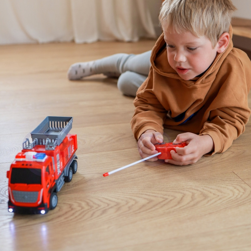 WOOPIE nuotoliniu būdu valdomas gaisrinės automobilio keltuvas